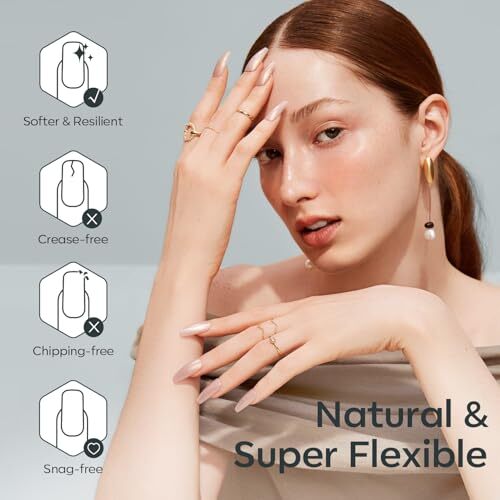 Extra Short Square Nail Tips, Pre-shaped Gel x Nail Tips A6-Extra Short Square