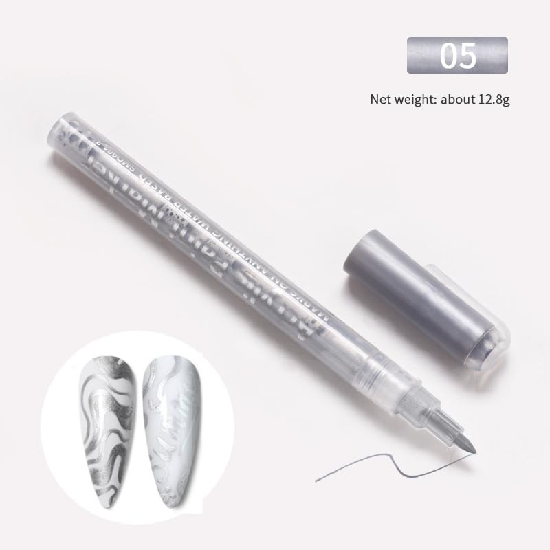 IMGDD Nail Art Pen,1 PCS Nail Polish Pen, Nail Pencil, DIY Drawing Painting P…