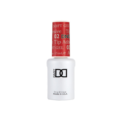 DND Soft Gel Tips Adhesive #2 0.5 oz