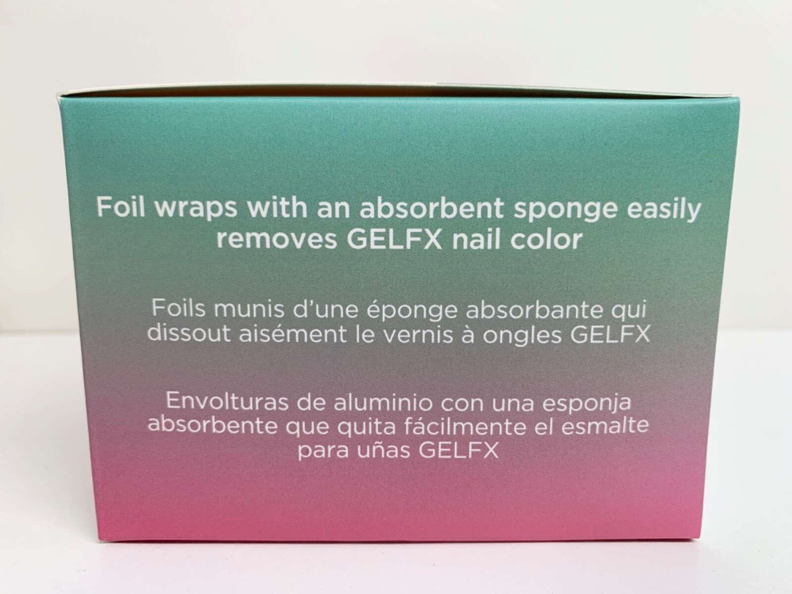 ORLY GELFX Nail – FOIL REMOVER WRAP – 100 Wraps/Pack #33100