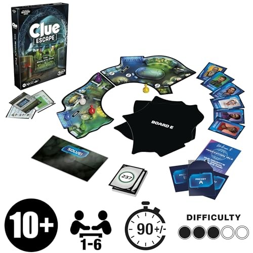Clue Escape: The World’s Fair Board Game | Escape Room Medium, Not Applicable