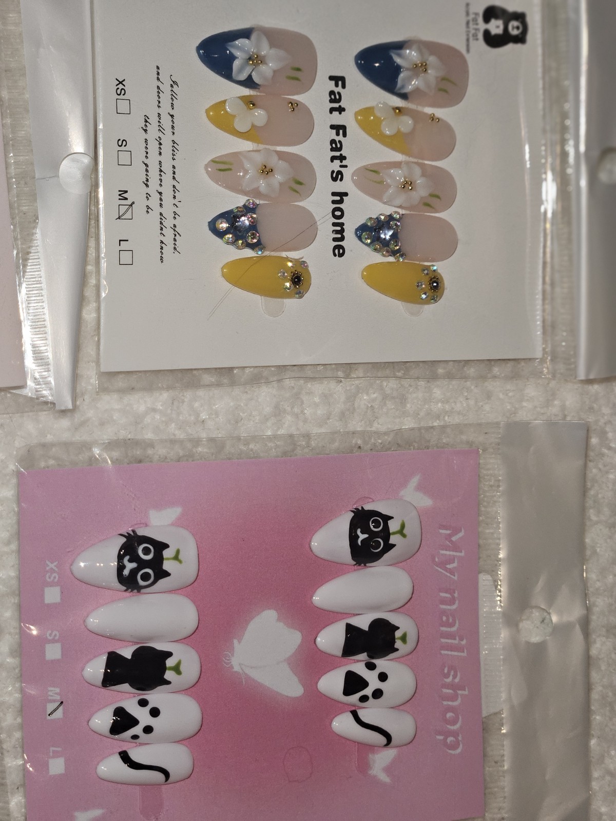 Press On Nail Bundle Medium Size 13 Sets