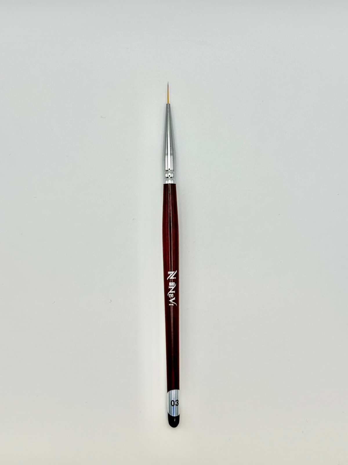 Striping Nail Art Brushes NeVi USA for Long Lines, Fine Designs. 3 pcs, 5pcs