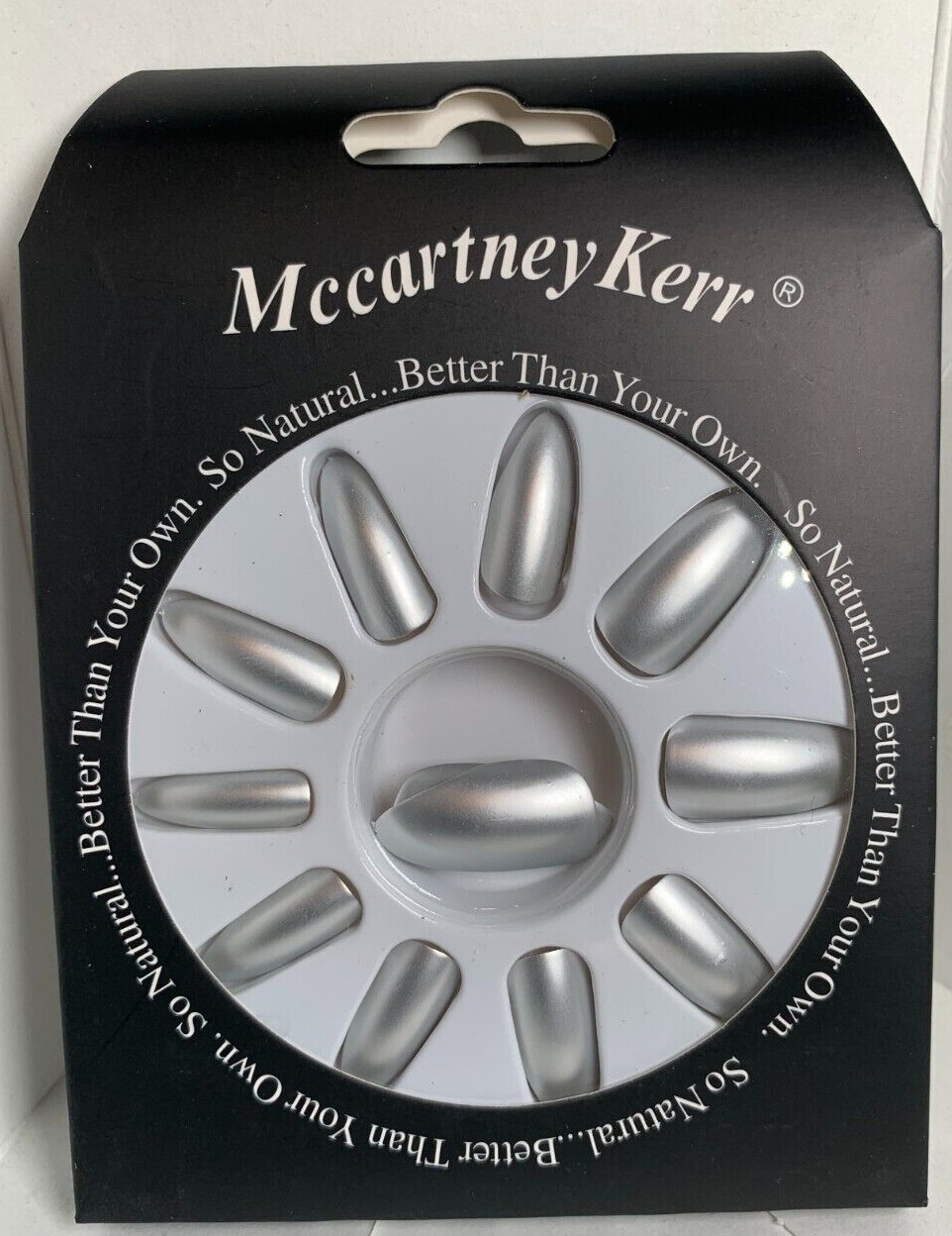 Mccartney Kerr-Fashion Nails Matte Metallic Red Blue Silver Yellow Pink Purple