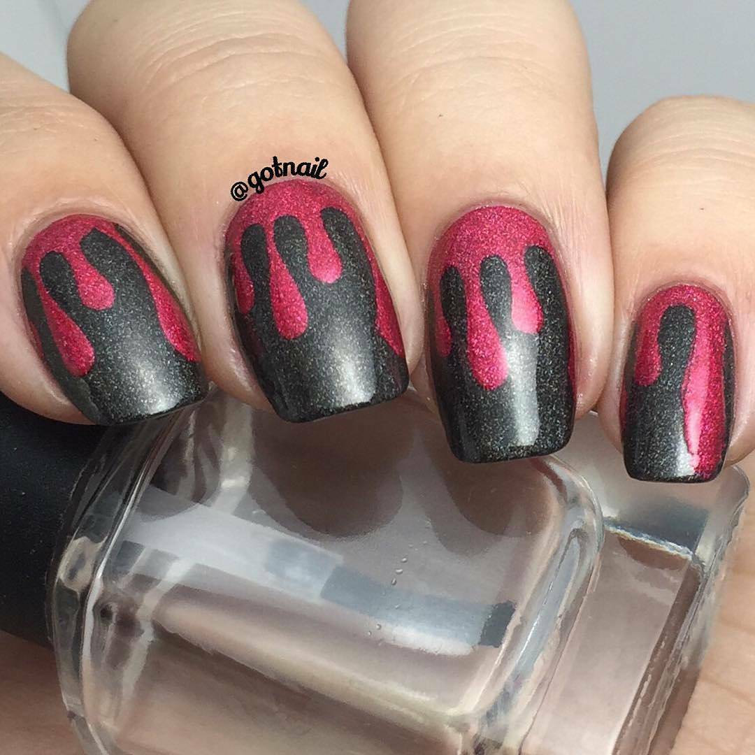 Dripping Tape for Nail Art, Drip Stickers for Nails, Nail Vinyls