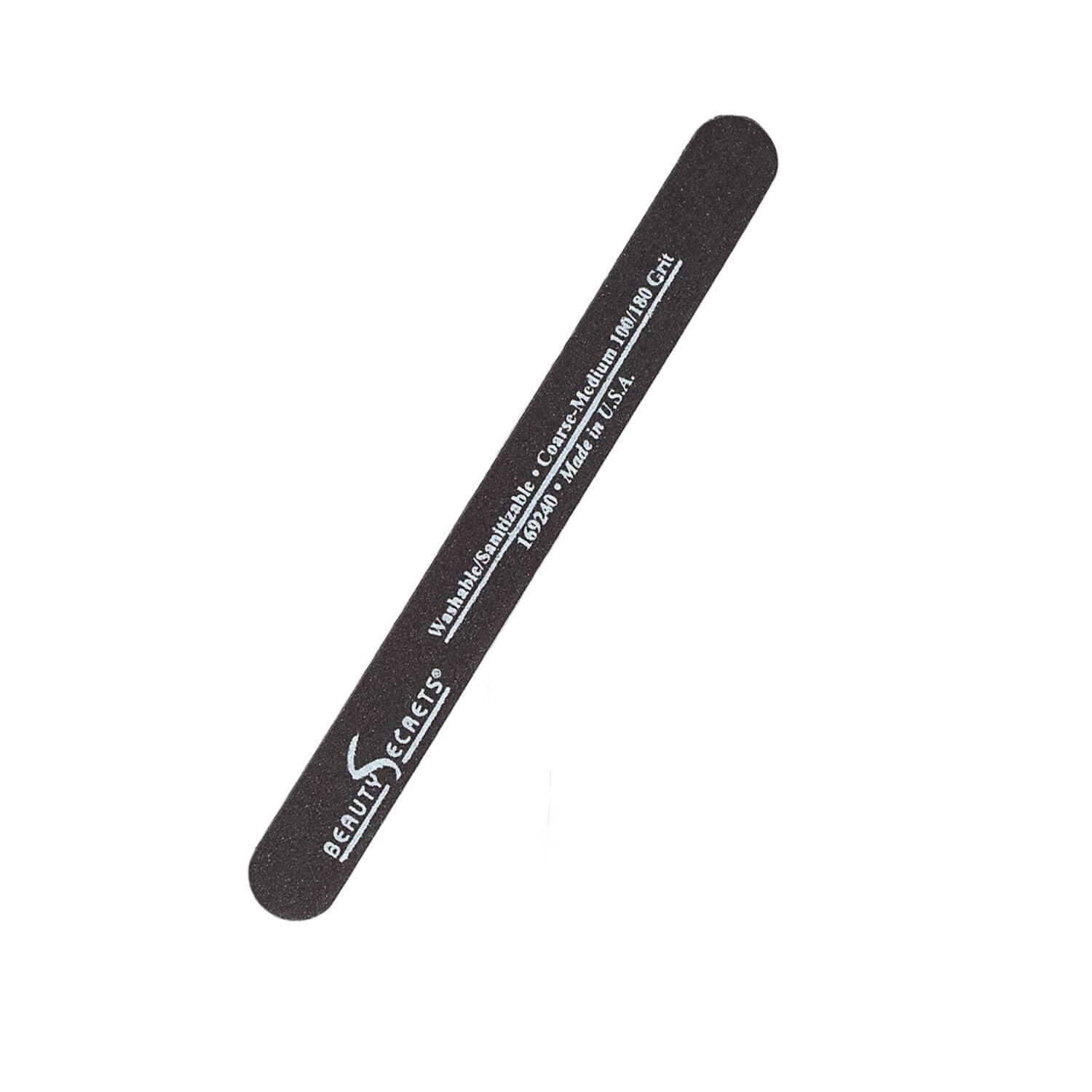 Drip & Clog Proof Nail Glue 1 Pack + Medium Coarse Nail File 180/100 Grit