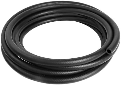 3/8 Inch (10mm) ID Fuel Line Hose, 10 FT 300PSI Push Lock NBR Rubber Hose for Au
