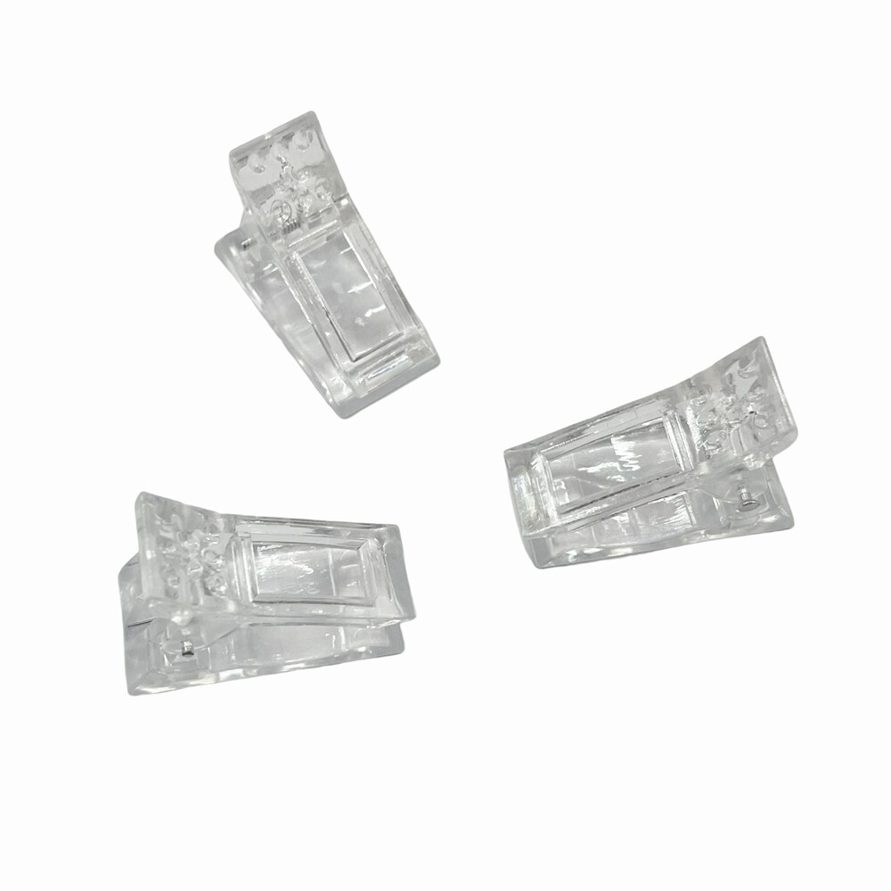 Nail Tips Clip Extension Clamp Clips Quick Building Poly Builder Gel 10PCS/Set
