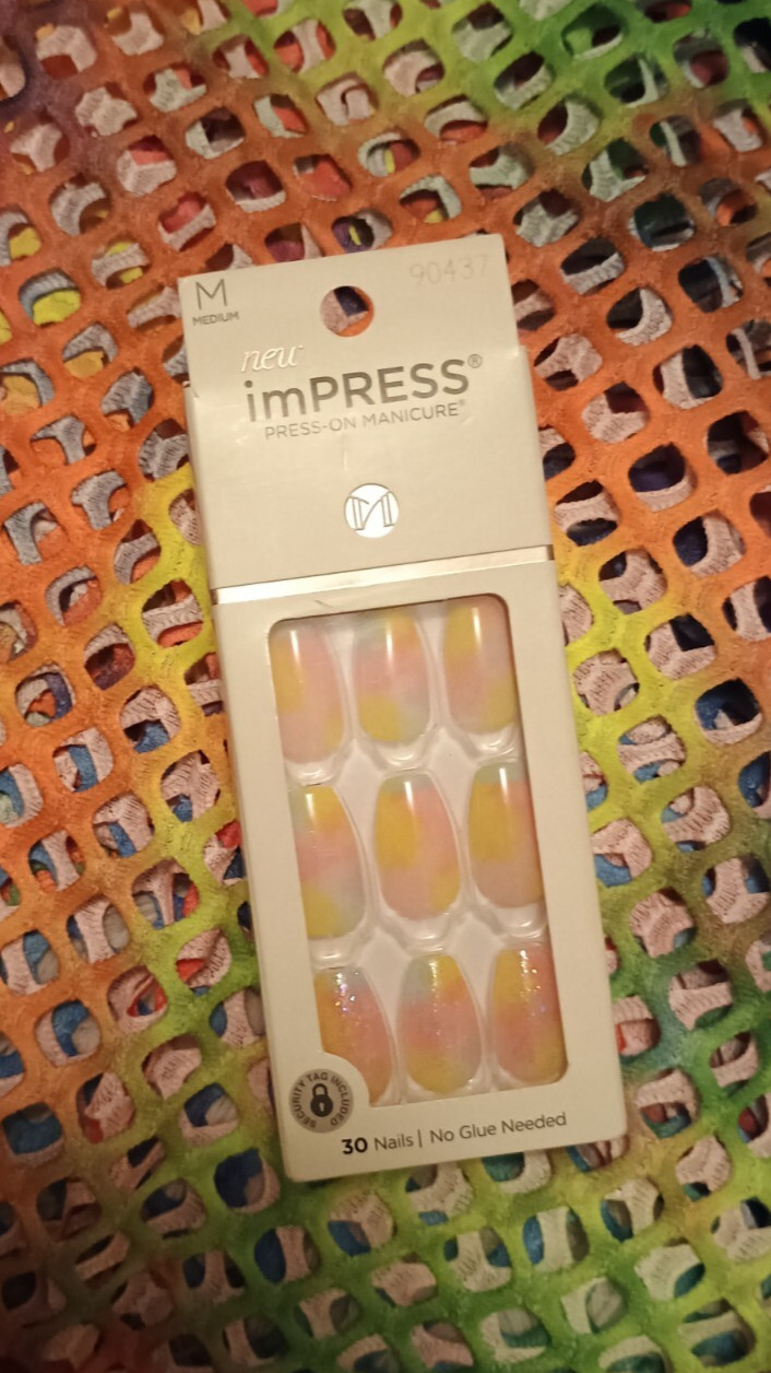 imPress Nails, CANDY SYRUP, Colorful Clouds, Pastels, Gloss, Glitter, Spring 🩷
