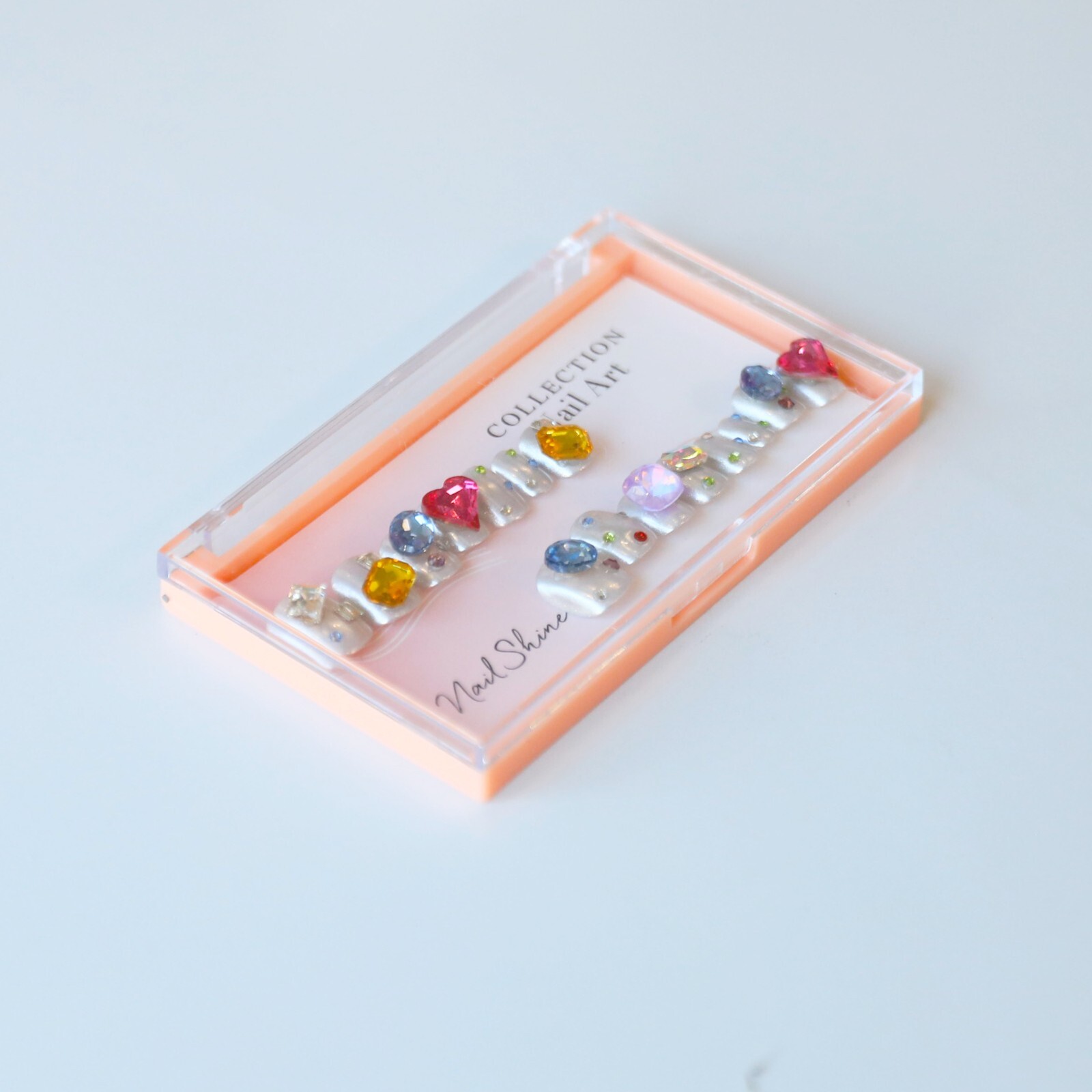 15Pcs Dazzling Diamond Nail Art By Handmade