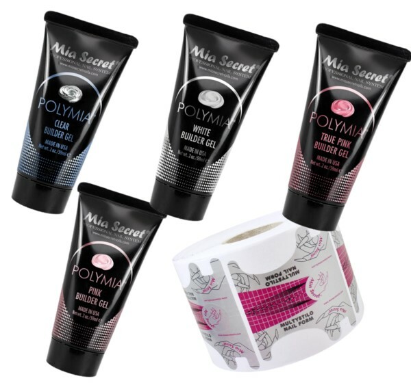 Mia Secret POLYMIA BUILDER GEL /NAIL FORM – CHOOSE COMBO