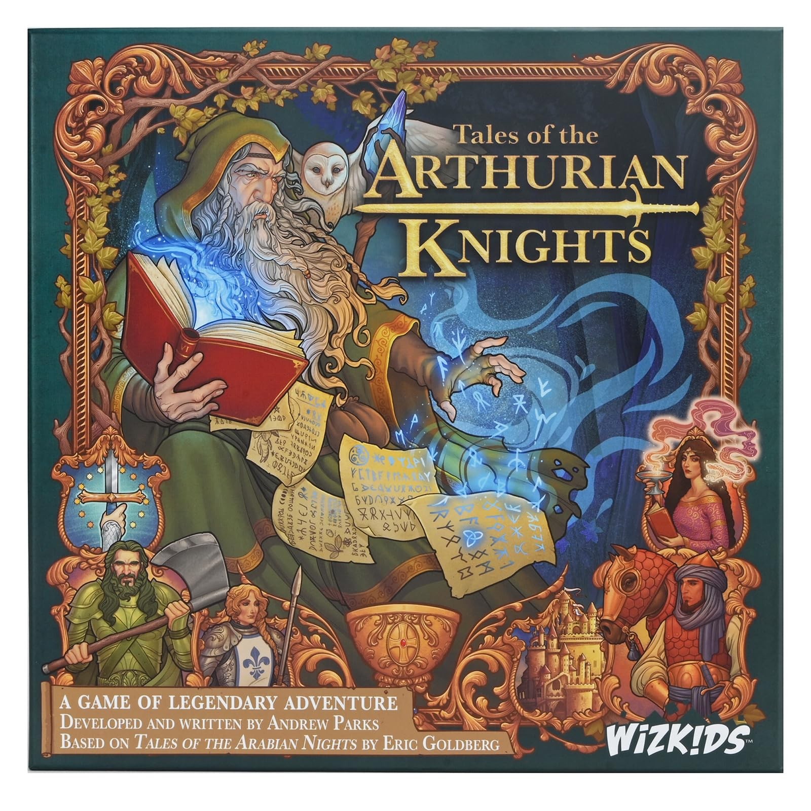 Tales of The Arthurian Knights 4.5 x 11 x 0.1 inches, Multicolor