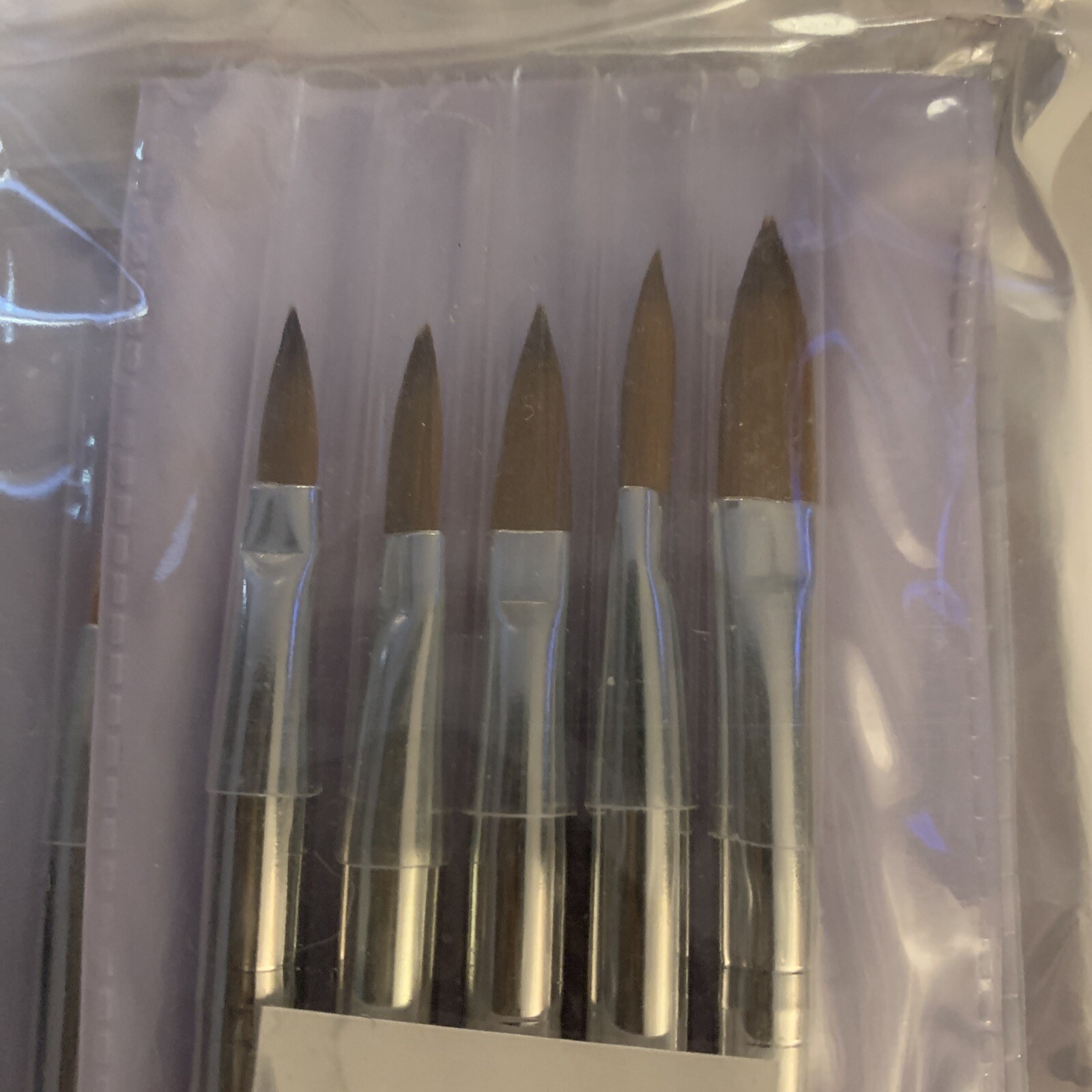 12 piece arcylic brush set nails art manicure salon set