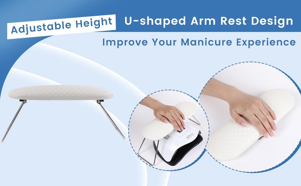 nail hand rest hand rest for nails techNail Art Manicure Hand Rest sz-122white