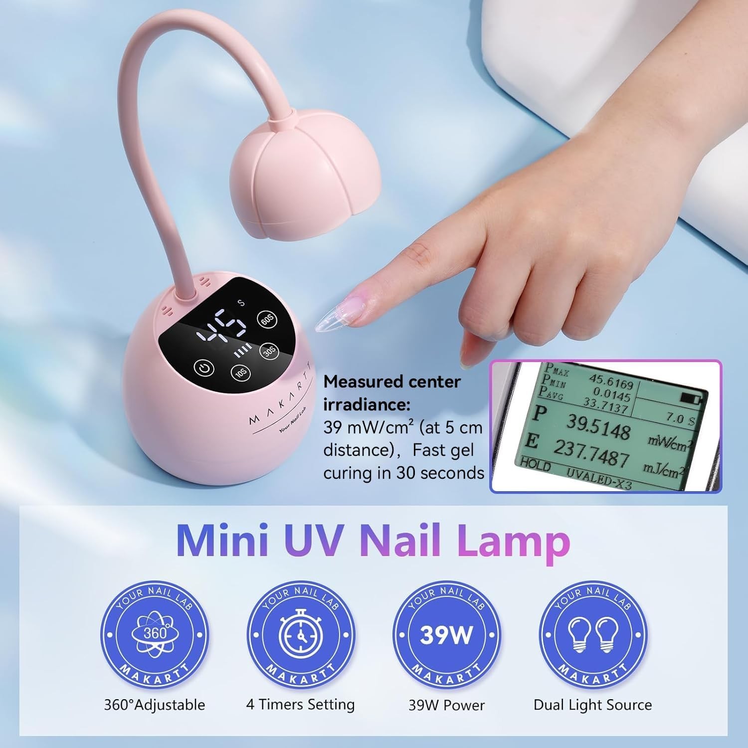 UV LED Nail Lp – Goosene UV Light for l Nails Cherie