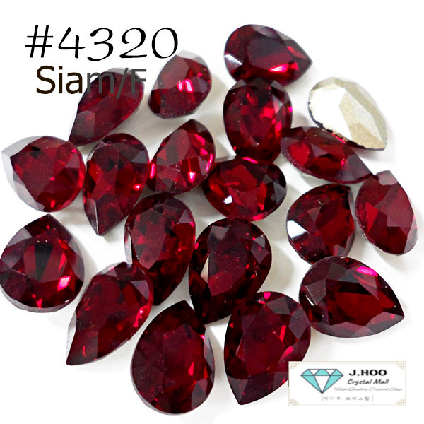 Swarovski 4320 Pear Fancy Stone 8*6mm(4pcs)