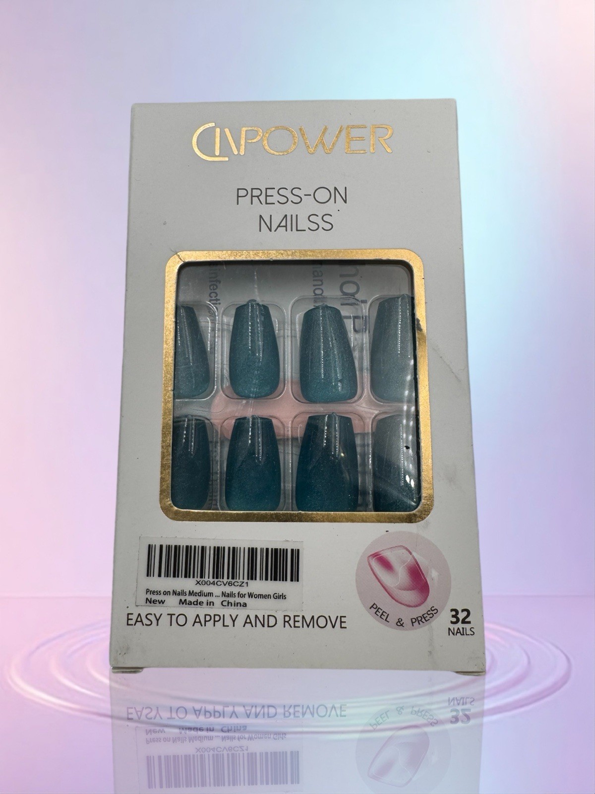 4 Paks Of CNPOWER 1 Pak Nail And 1 Pak Of FAKE NAILS