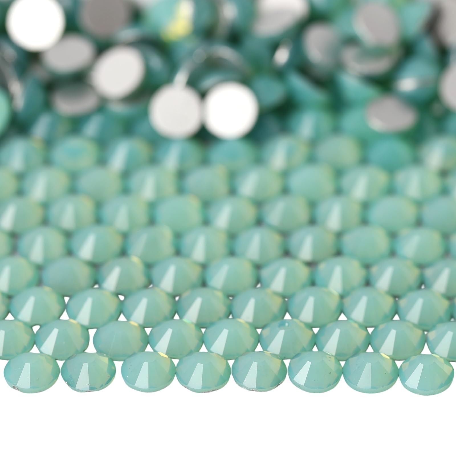 Diamonland Flatback Glass Crystal Rhinestones Rounds Gems for Bedazzling Nail…