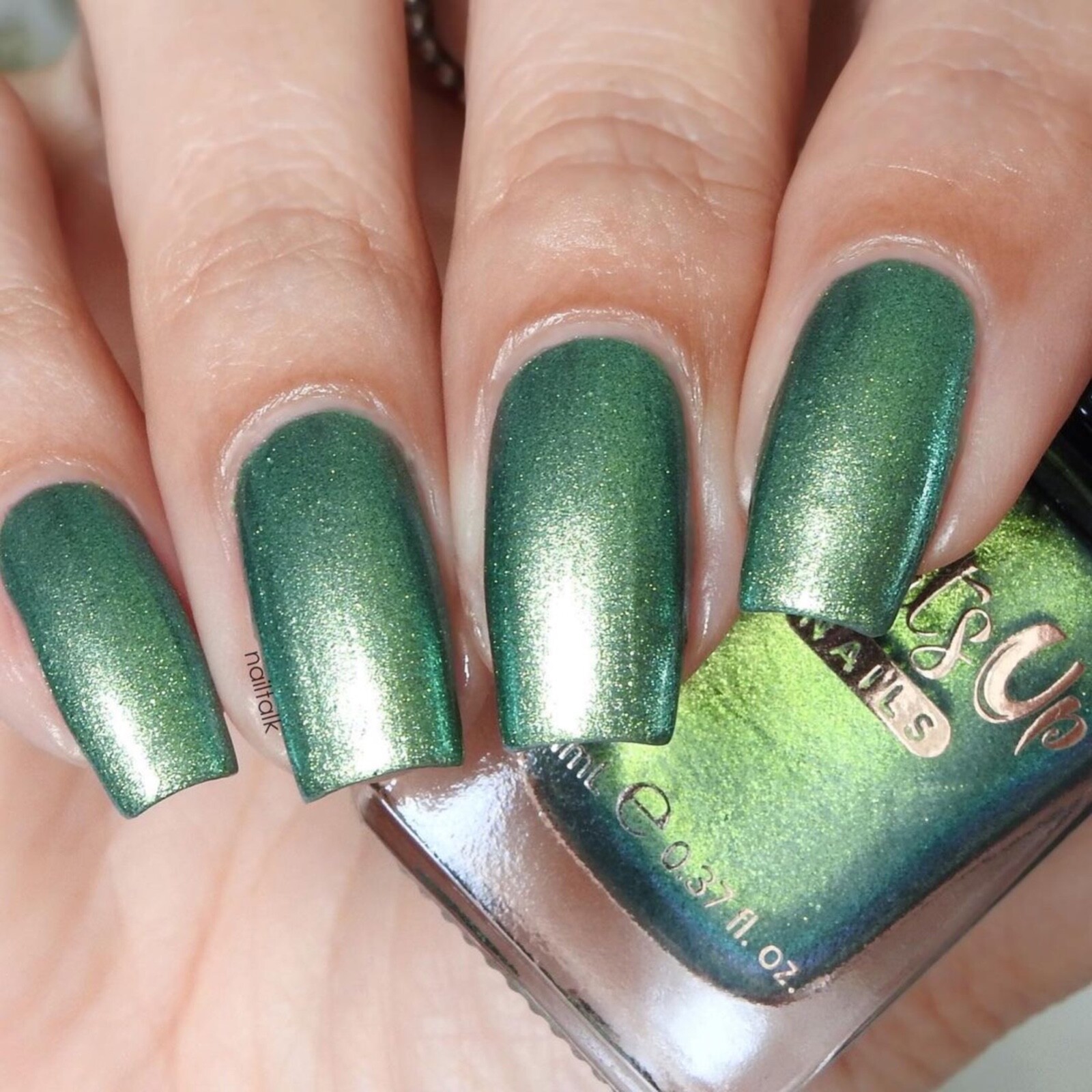Peridot Nail Polish (Green Duochrome) Nail Polish for Nail Art