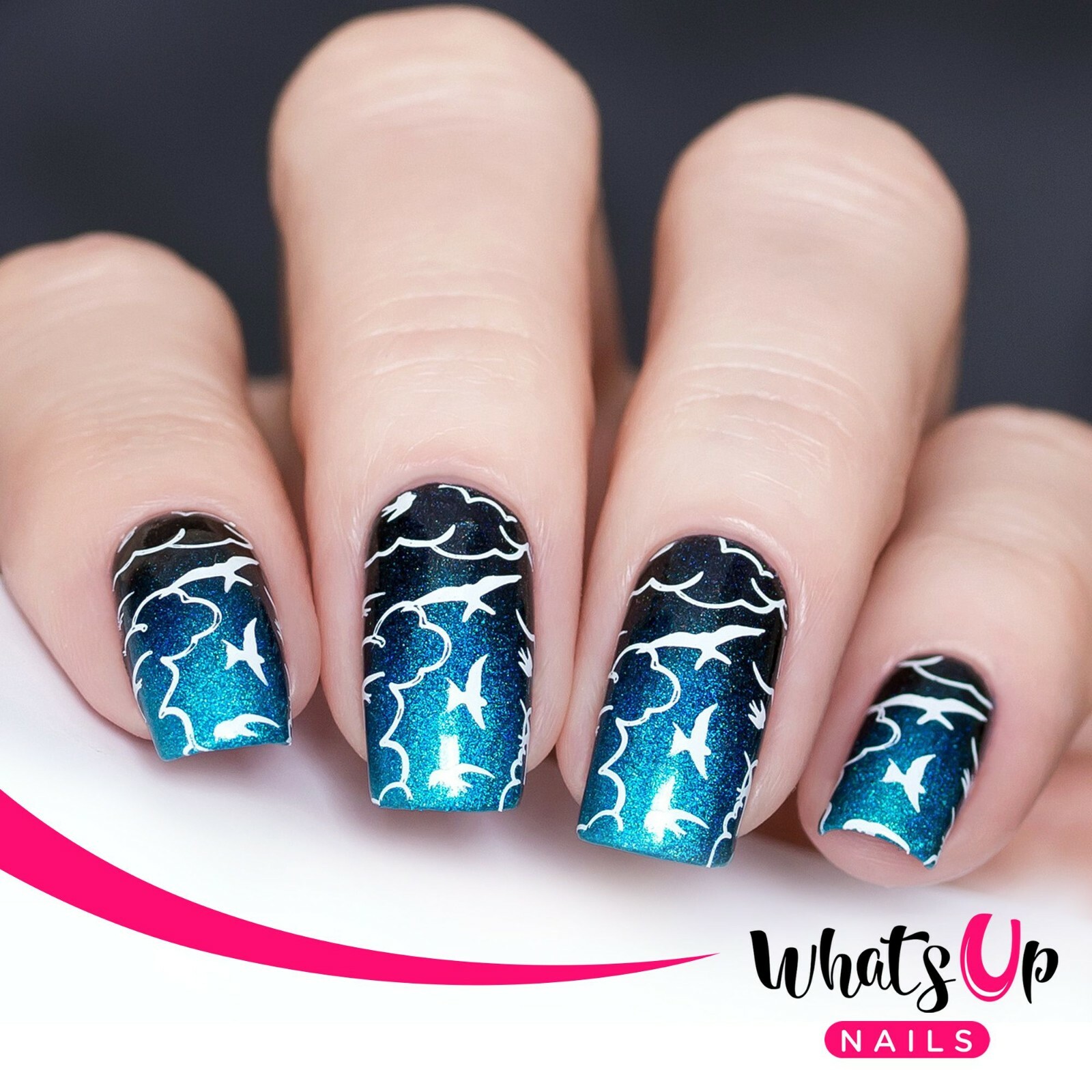 B061 Summer in the Countryside Stamping Plate For Stamped Nail Art Design