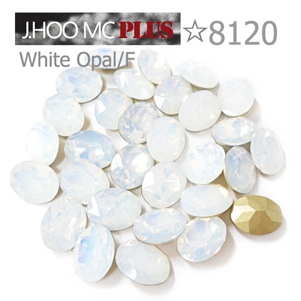 J.HOO Crystal 8120 Oval V-Cut Fancy Rhinestones 8x6mm Nail Art (10pcs)