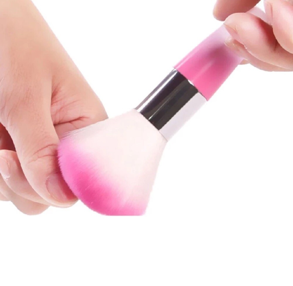 Nail Dust Brush Set – Acrylic & UV Gel Powder Art Remover, Cleaner Brushes