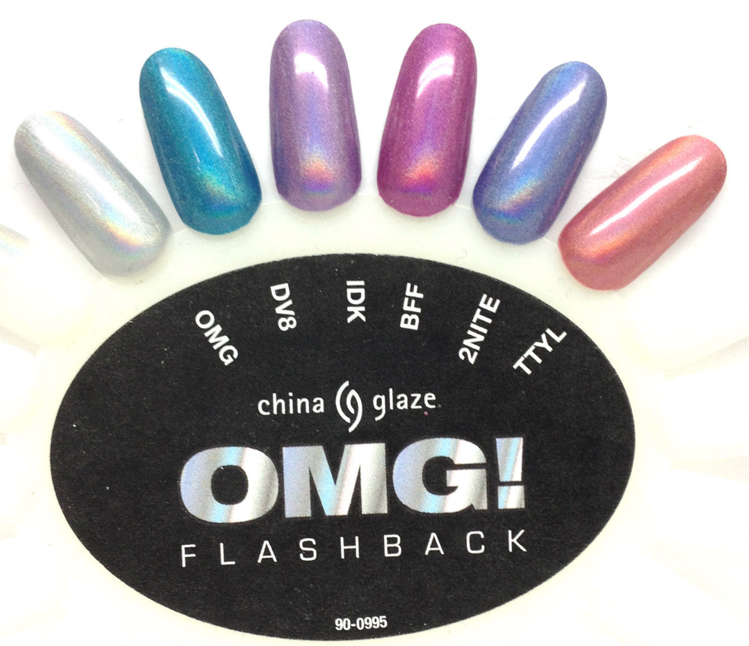 China Glaze Nail Lacquer OMG! FLASHBACK 2018 Collection – Choose Any Color