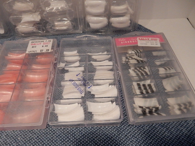 Cala Airbrush Nail Tips & Unknown Brand Name Lot