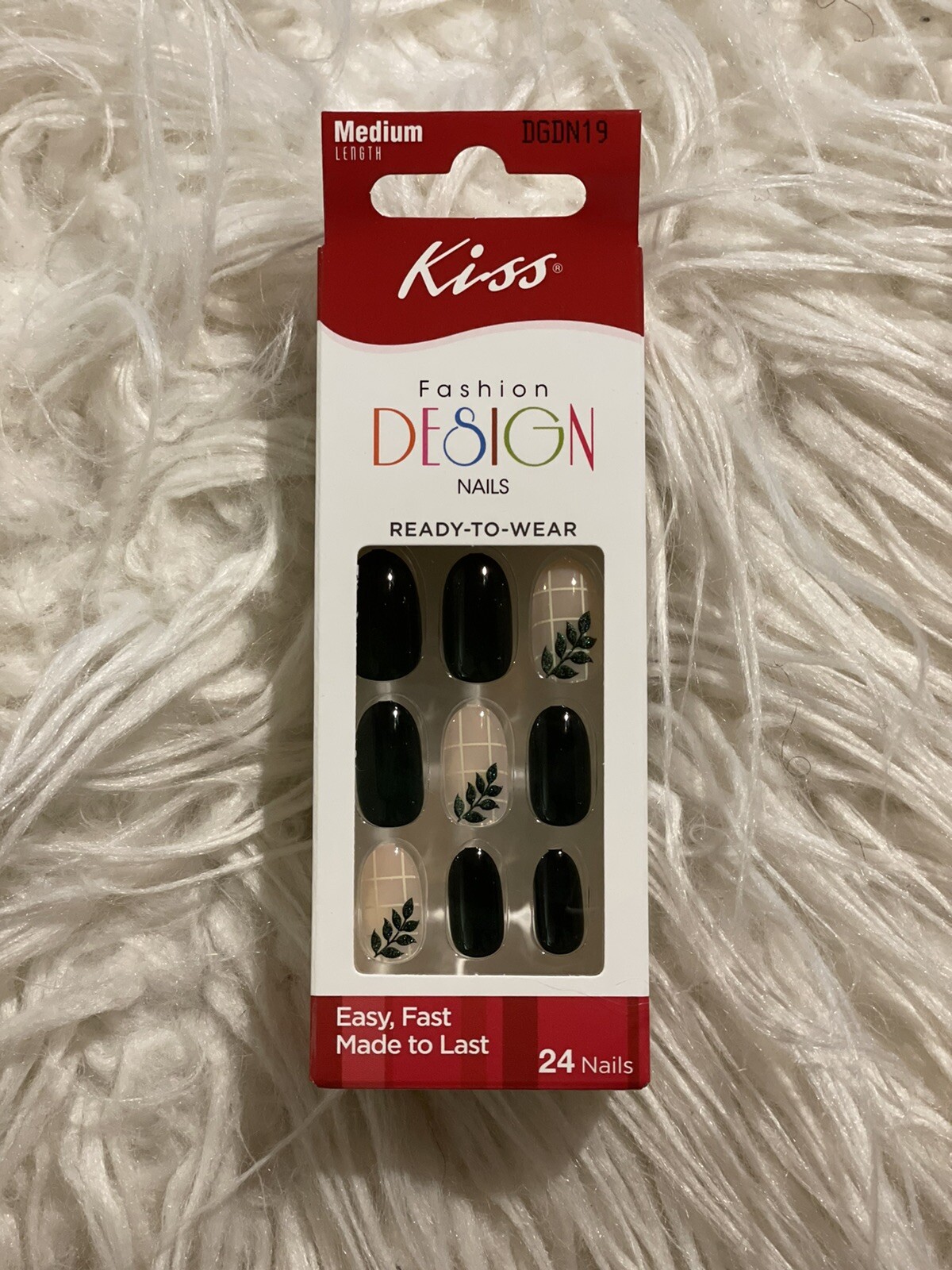 KISS – Various Lengths, Colors, Designs – 24 NAILS