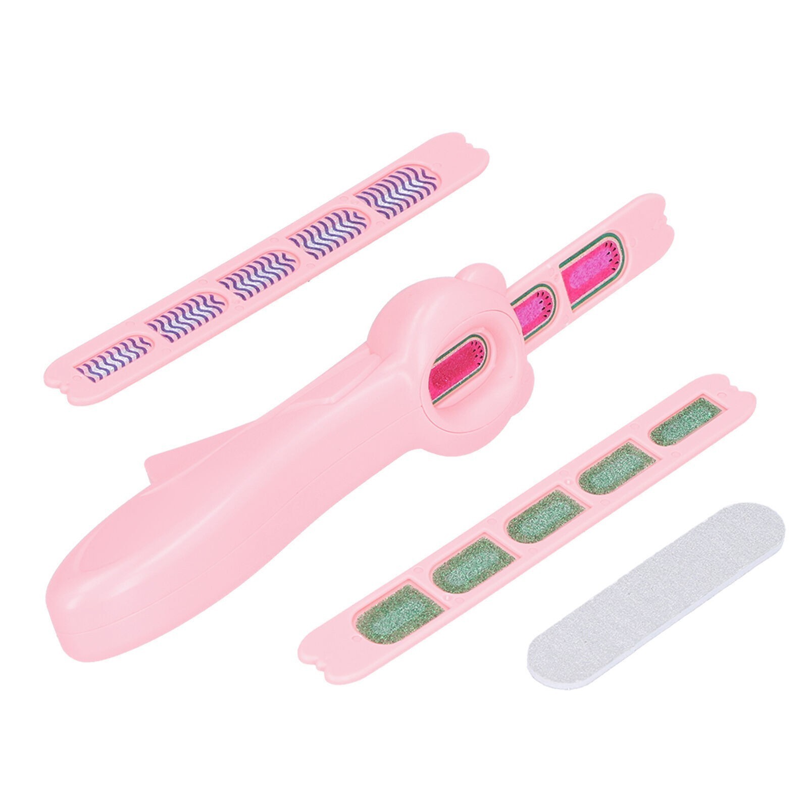 Nail Stamping Machine Set Glitter Stickers Nail File Children DIY Nail