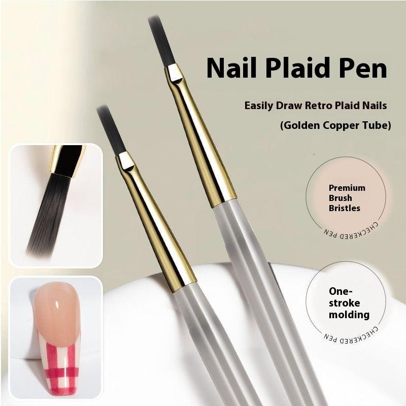 1/5/6Pcs Painting Liner Brush Gel Polish Precision Nail Art Thin Drawing Pen