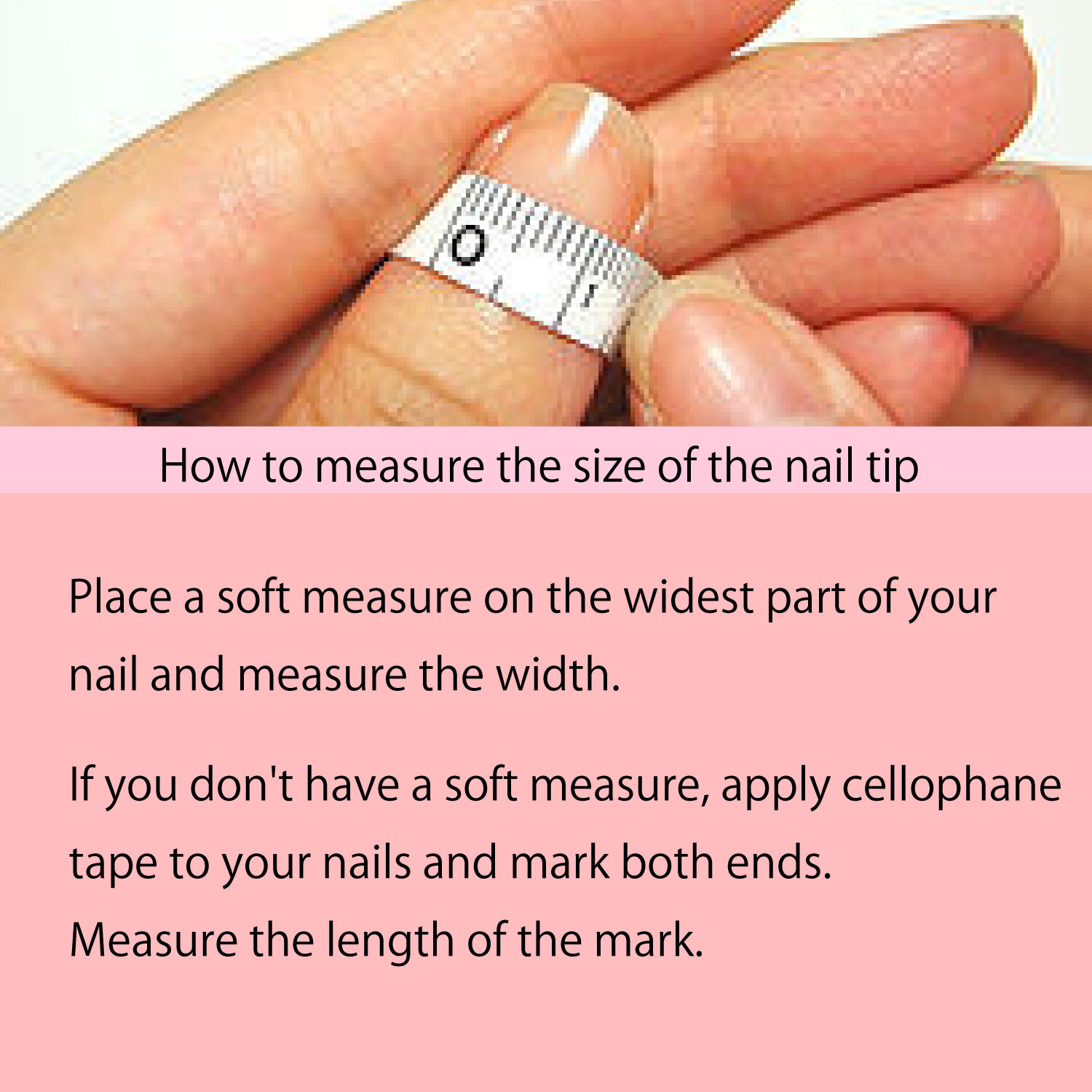 【 3 Type of Shape * 3 packs 】 Mixed Full Size Set of Clear Nail Tips