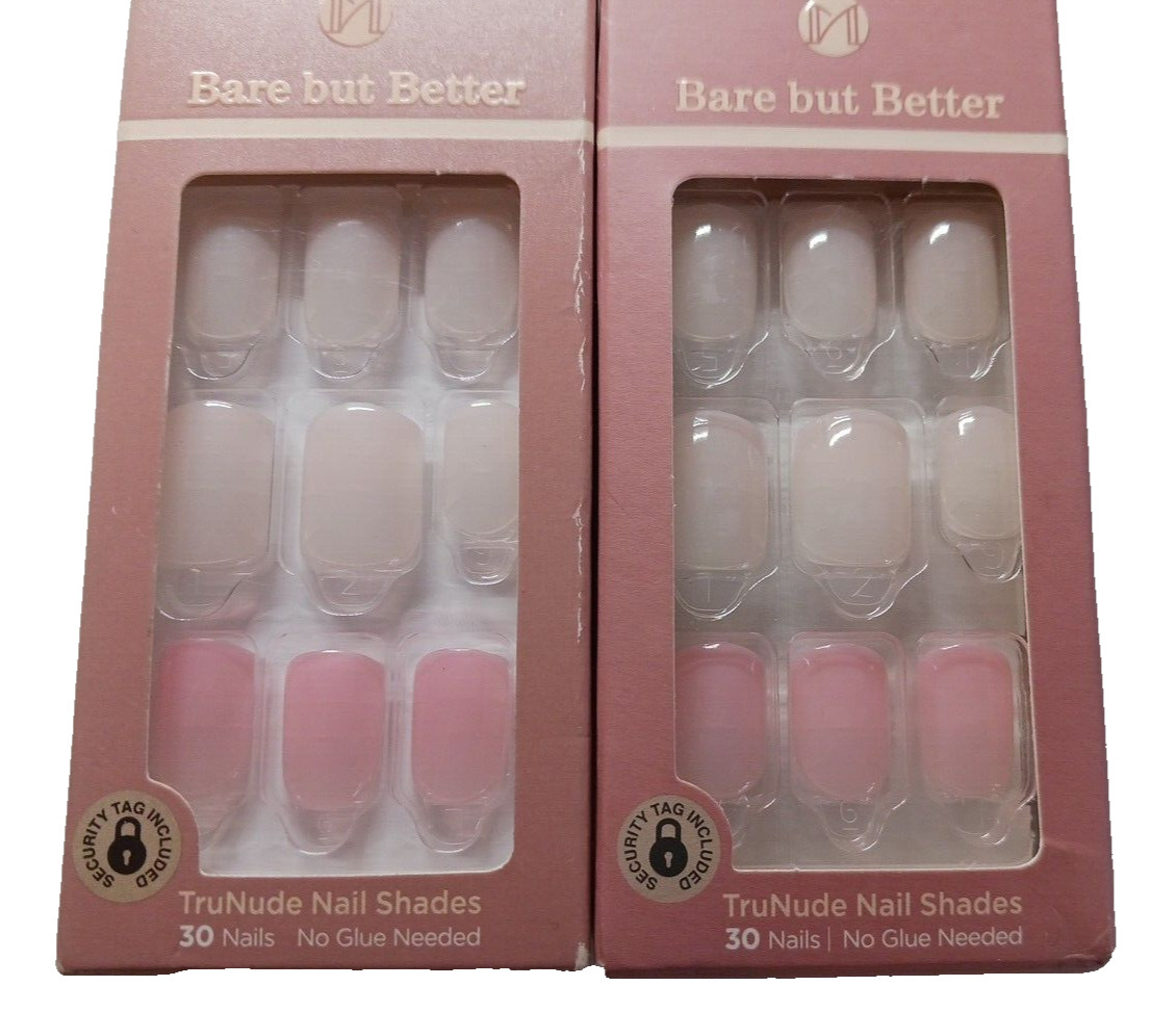 imPRESS Bare But Better Press-On Manicure 30 Short IMB02 Effortless Finish 86724