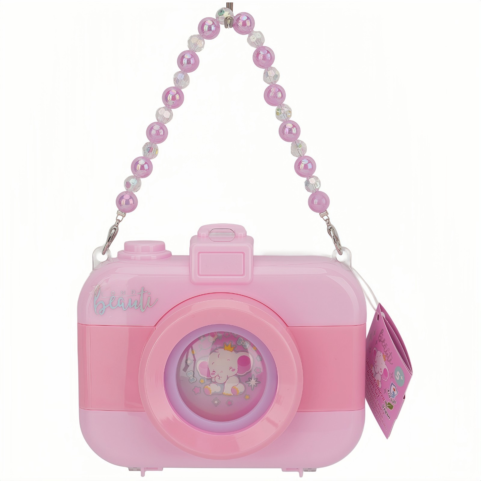 Fondbeauti Sparkle makeup set, nail polish purse for girls gift for child