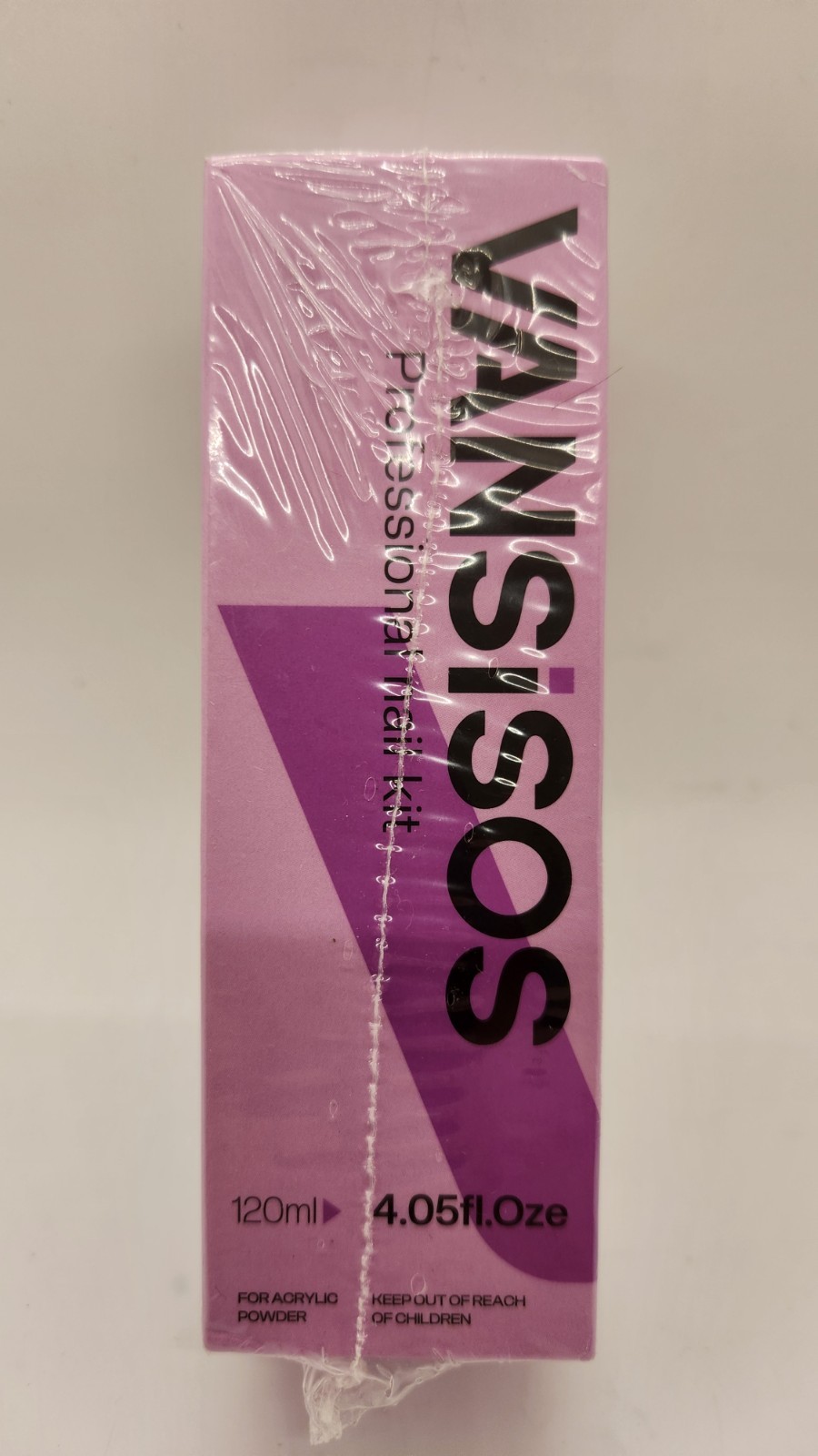 Vansisos Professional Nail Kit Acrylic Nail Liquid & Brush 4 Fl Oz