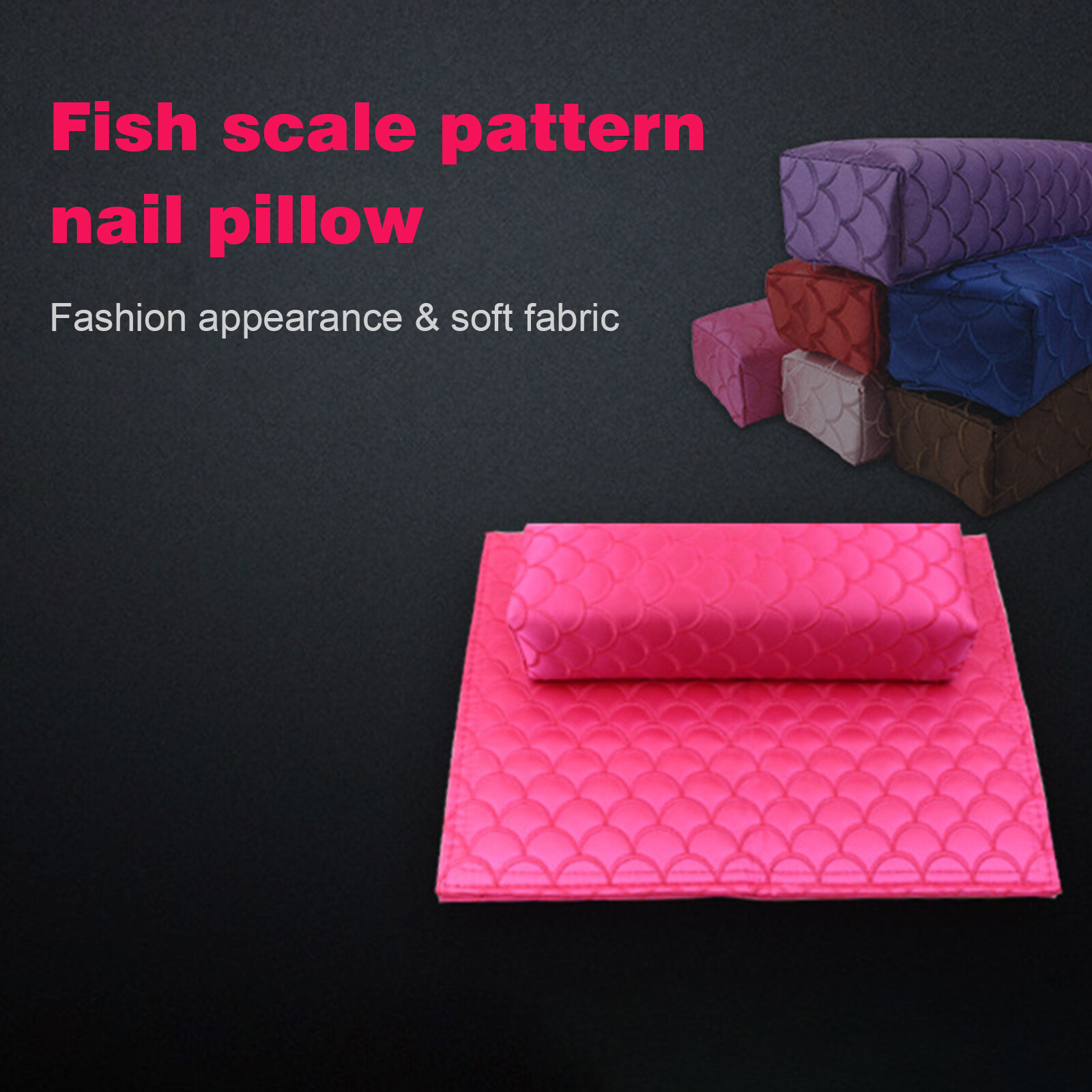 Nail Pillow Hand Rest Cushion Set Pillow Nail Rest Cushion Pad F0I2