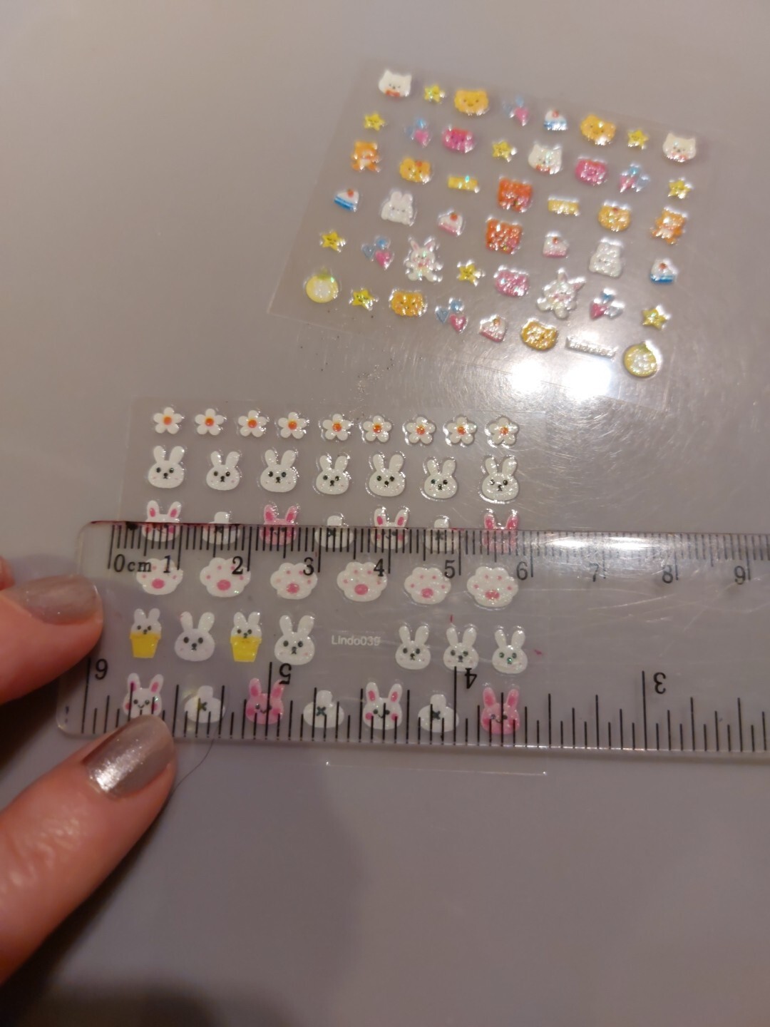2 X Small Sheets Of Cute Nail Art Stickers (Dn234) New