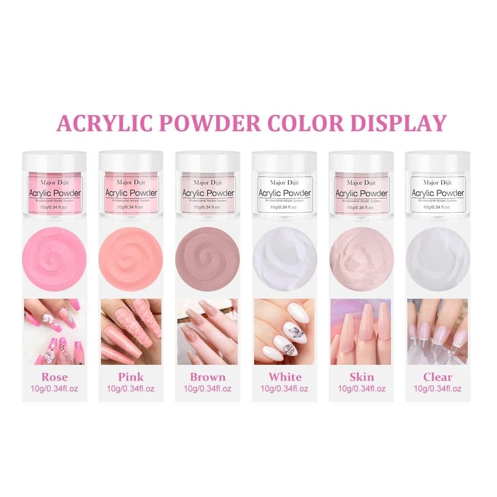 “Acrylic Nail Kit with Drill: Professional Nail Kit Acrylic Set for Beginners wi