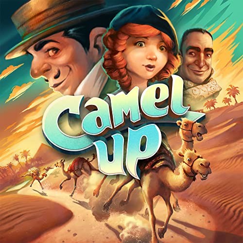 Camel Up (Second Edition) – Exciting Camel-Racing Betting Medium, Various