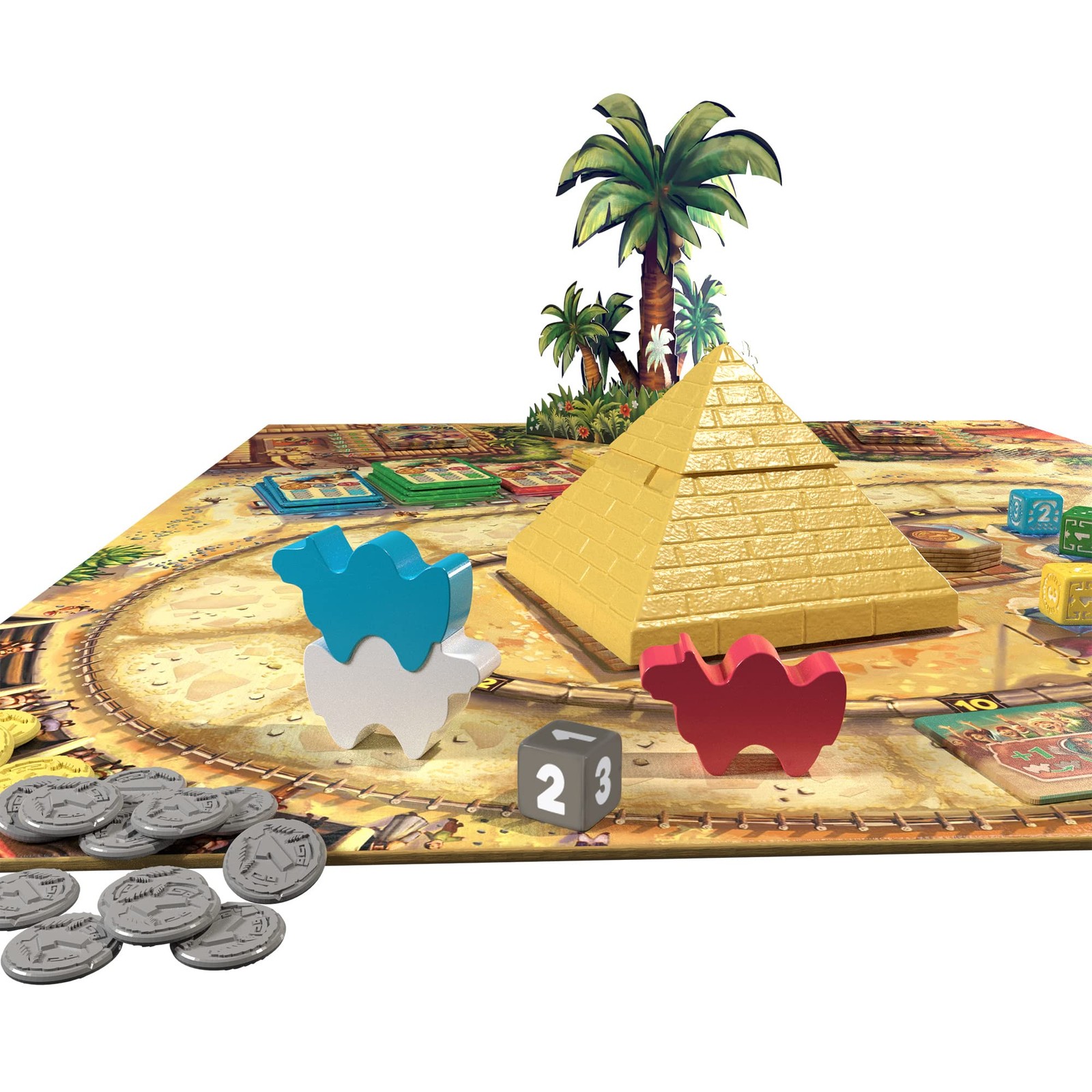 Camel Up (Second Edition) – Exciting Camel-Racing Betting Medium, Various