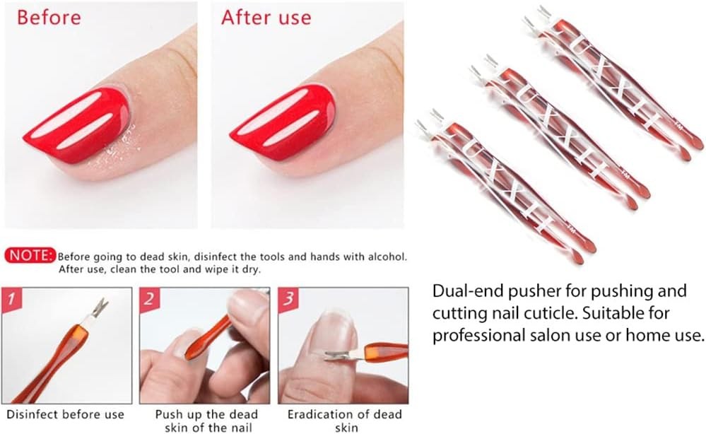 Practical Nail Art Tools Pedi Cuticle Trimmer Remover Pusher Dead Skin