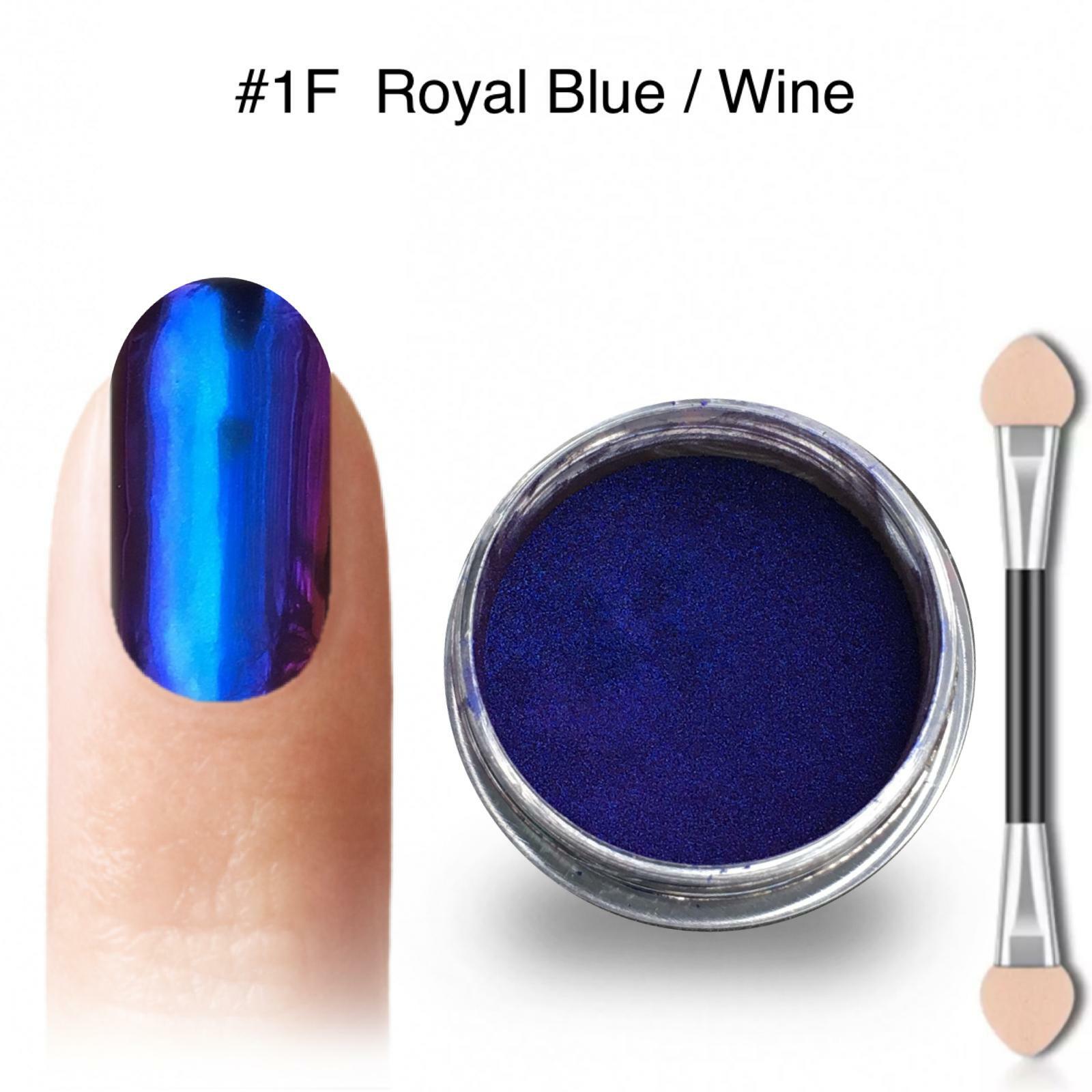 Chameleon Nail Powder Colour Ultra Shift Multi Duo Chrome Pigment Shiny Mirror F
