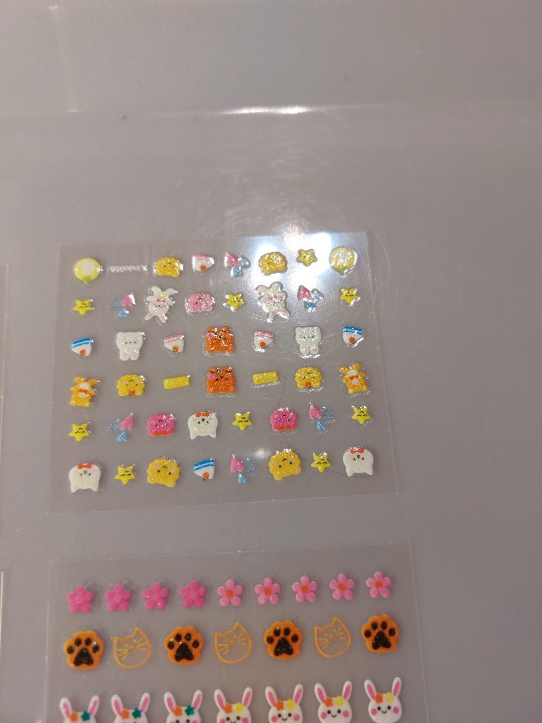 6 X Small Sheets Of Cute Nail Art Stickers (Dn220) New