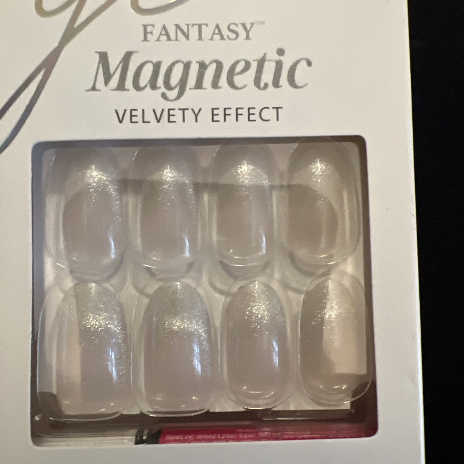 New Kiss Gel Fantasy Magnetic Nails Glue Included Medium Length