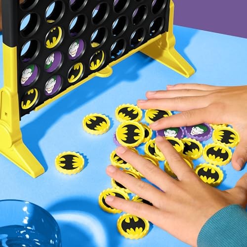 Connect 4 Batman Game | Batman-Themed 4 in a Row | Small, Not Applicable