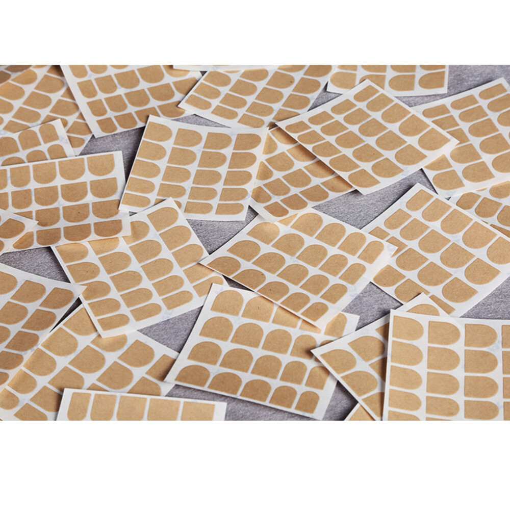 50 Sheets Adhesive Nail Tabs Fake Tips Long-lasting Stickers DIY False Nails