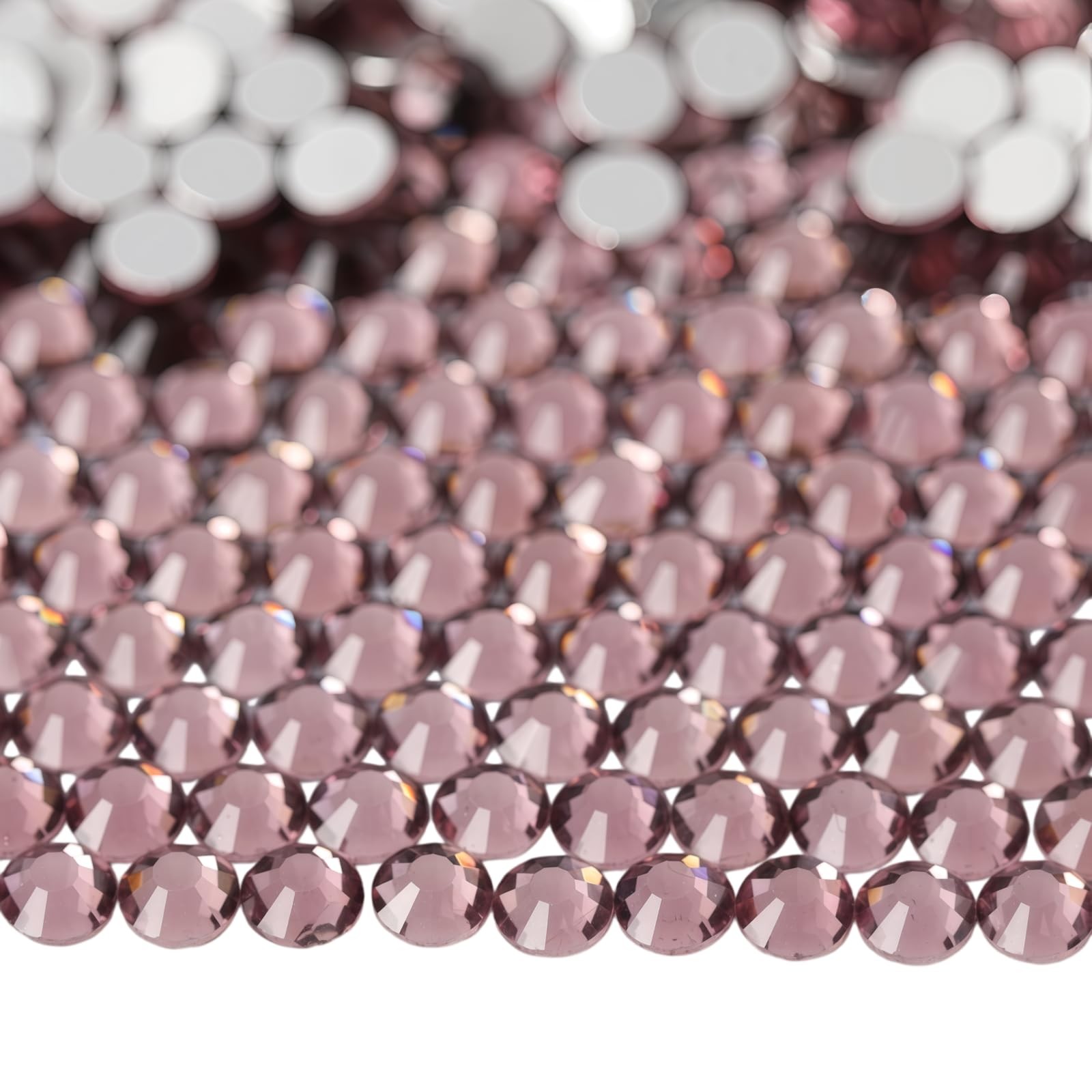 Diamonland Flatback Glass Crystal Rhinestones Rounds Gems for Bedazzling Nail…