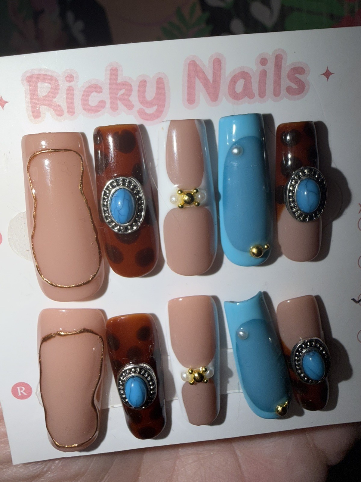 Western Press On Nails