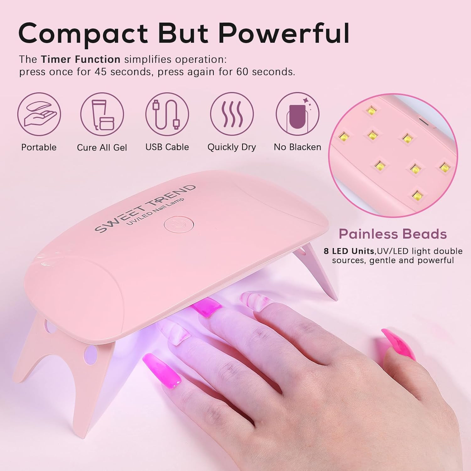 Acrylic Nail Kit for Beginners: Professional Acrylic Powder Set with Everything