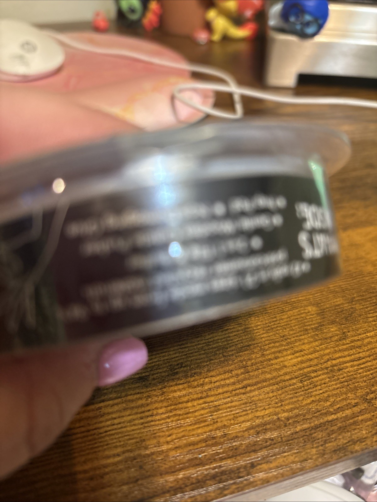 Olive & June Almond Round Glitter Spider Web Instant Mani Press In